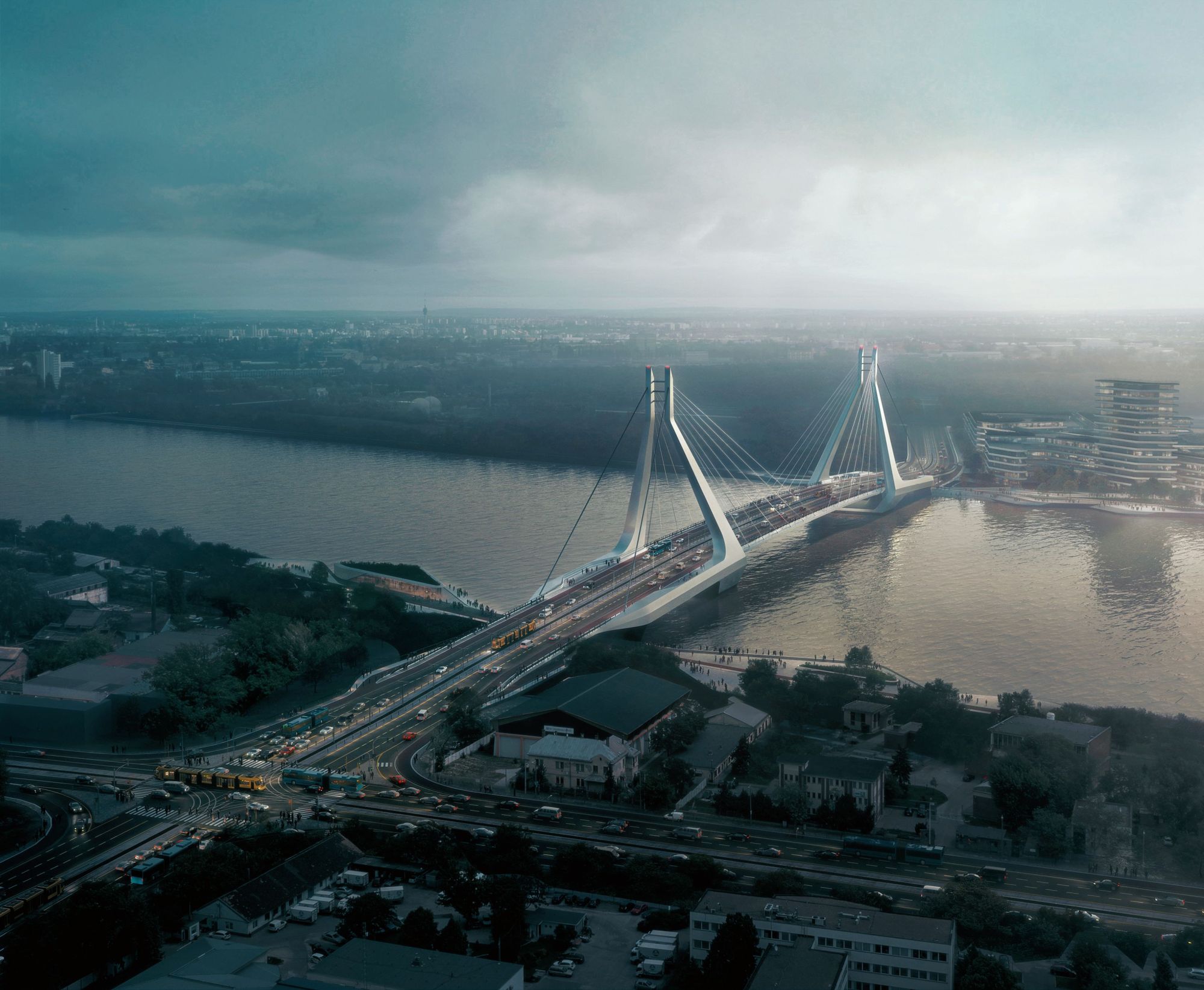 Új Duna-híd nemzetközi tervpályázat     0
